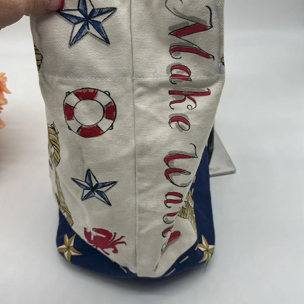 Brighton Sailing Canvas Large Tote Bag TOT7405